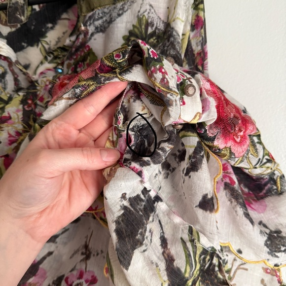 Aratta Silent Journey Meant To Keep Shirt Tunic Women’s Size Medium FLAWED - Picture 13 of 16